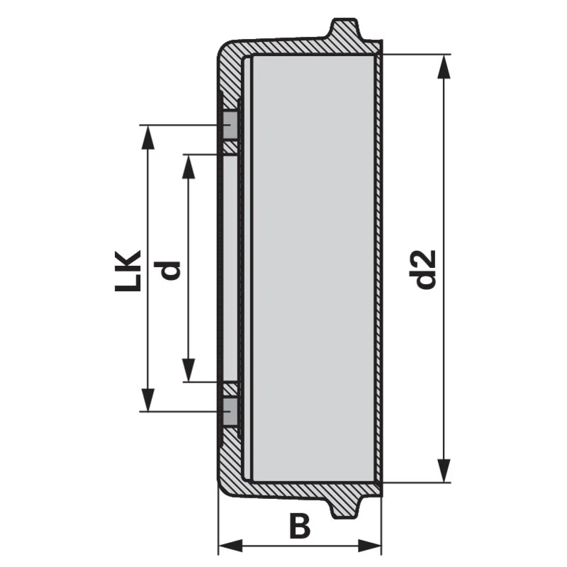 BPW - 03.106.25.19.0 - Bremstrommel