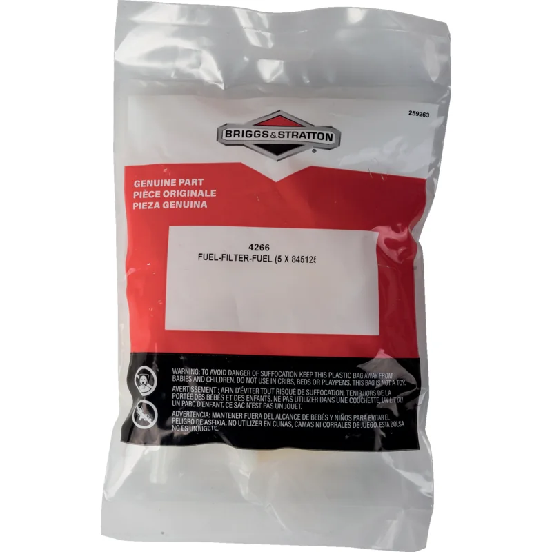Briggs and Stratton - 4266 - Benzinfilter (Pack of 5)
