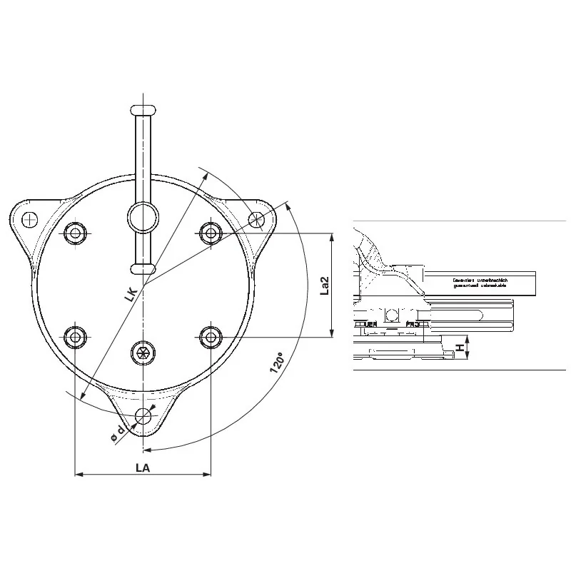 Brockhaus Heuer - HE 103120 - Drehteller
