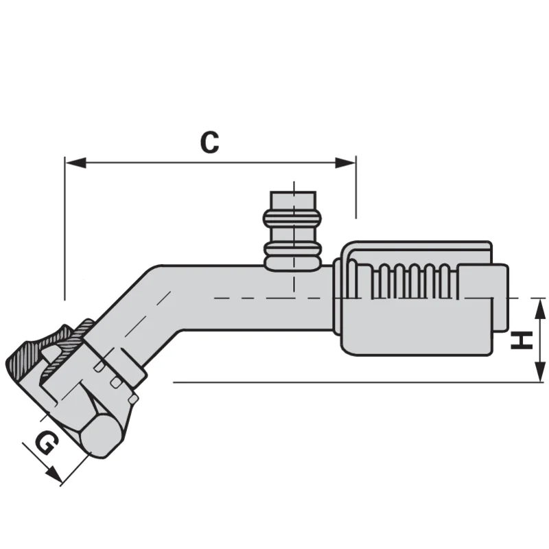 Burgaflex - 52734-10-10LPS - Dichtkegel KL KOM, FVND, 45°, DN12 1-14