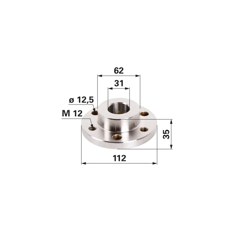 Carraro Achsen - 1-33-741-718 - Flansch