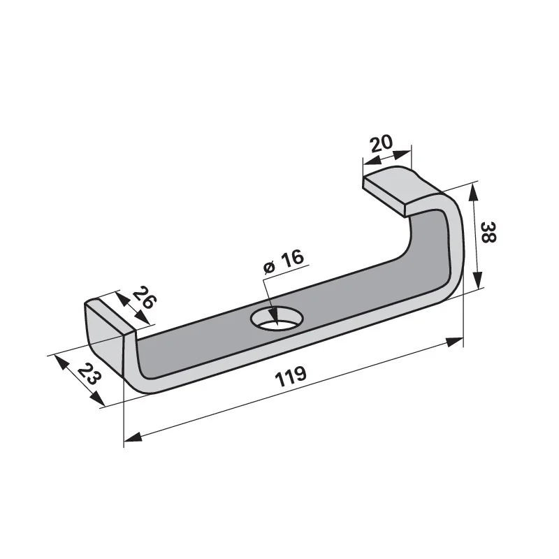 Claas - 0009566890 - Halter