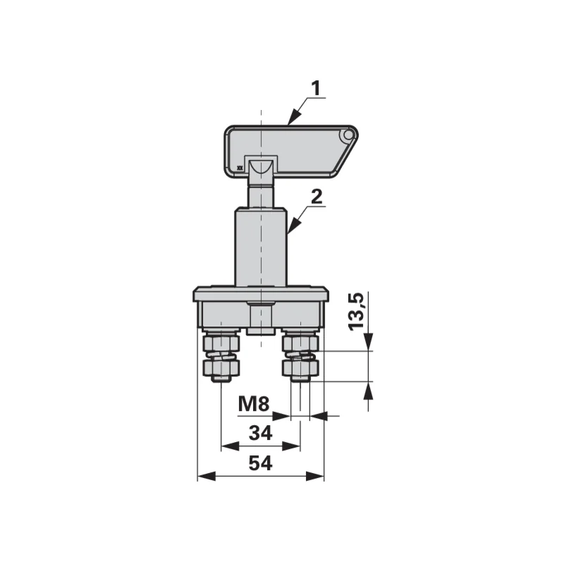Cobo - 500A - Batterietrennschalter
