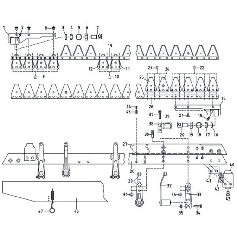 ESM - 120.4100 - Doppelmesserbalken