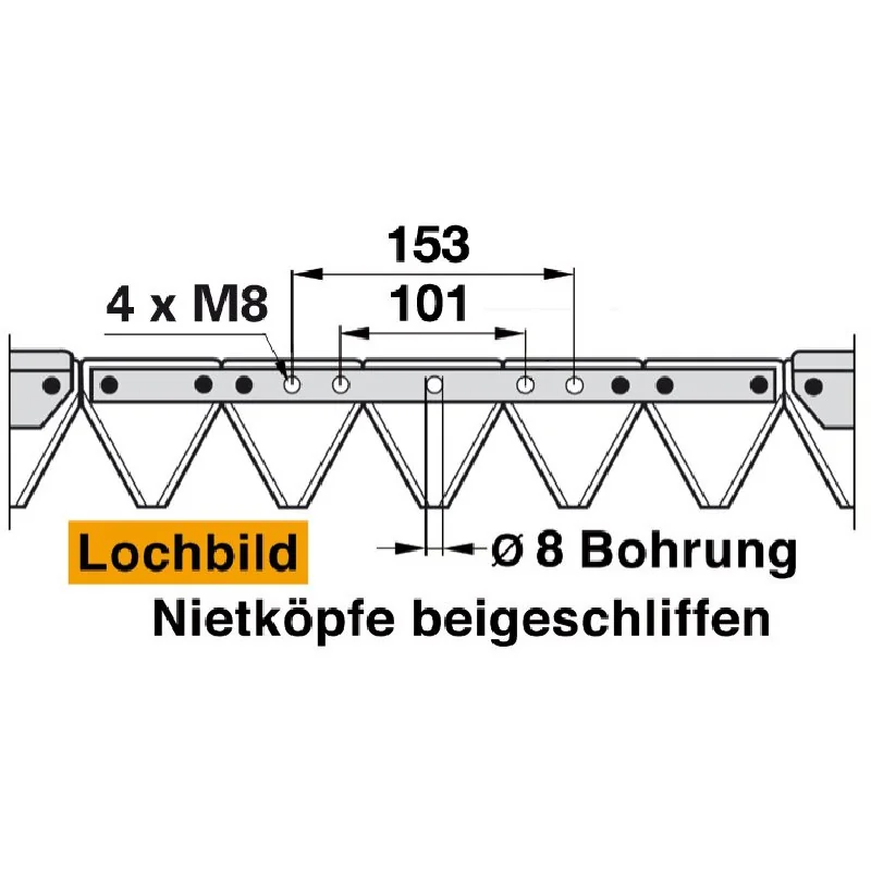 ESM - 259.0520 - Mähmesser