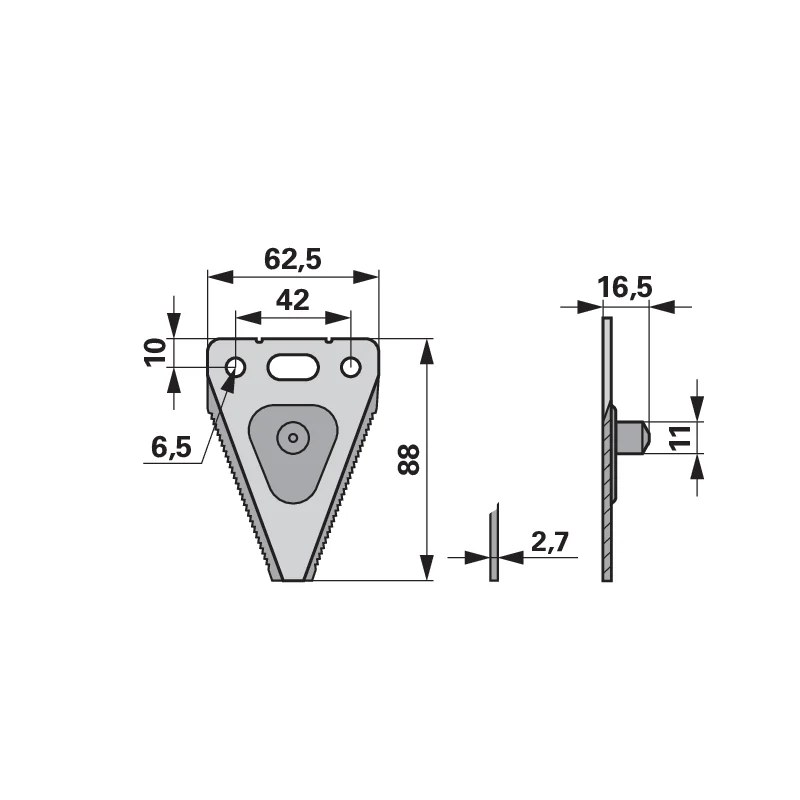 ESM - 267.9741 - Messerklinge