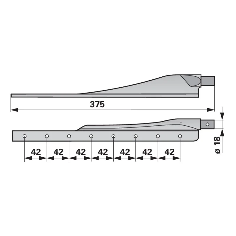 ESM - 345.5430 - Untermesserkopf
