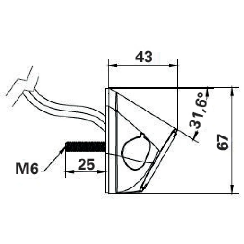 Fabrilcar - 42-2000-501 - LED Umfeldleuchte
