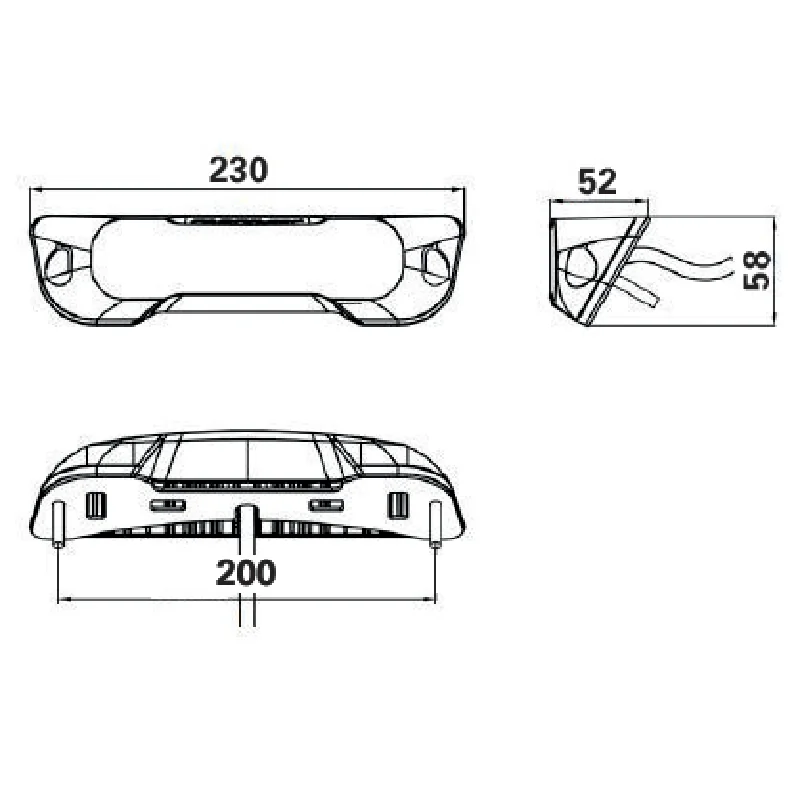 Fabrilcar - 42-2000-501 - LED Umfeldleuchte