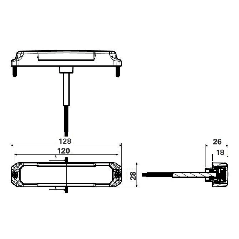Fabrilcar - 42-4056-351 - LED Blitzleuchte