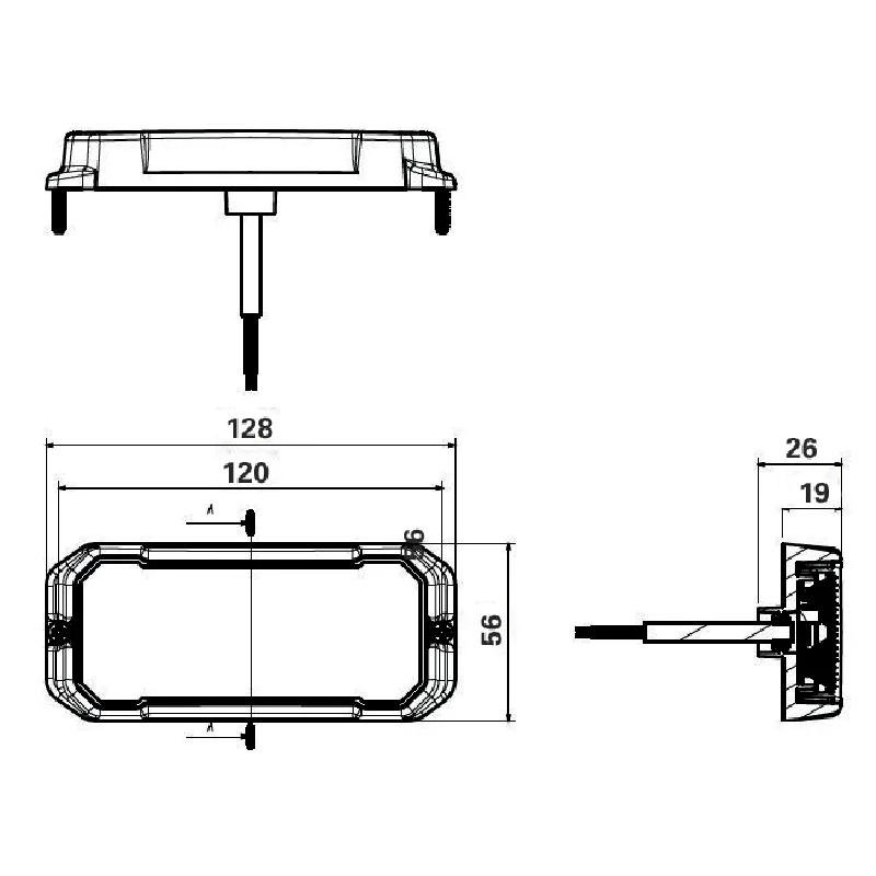 Fabrilcar - 42-4057-301 - LED Blitzleuchte