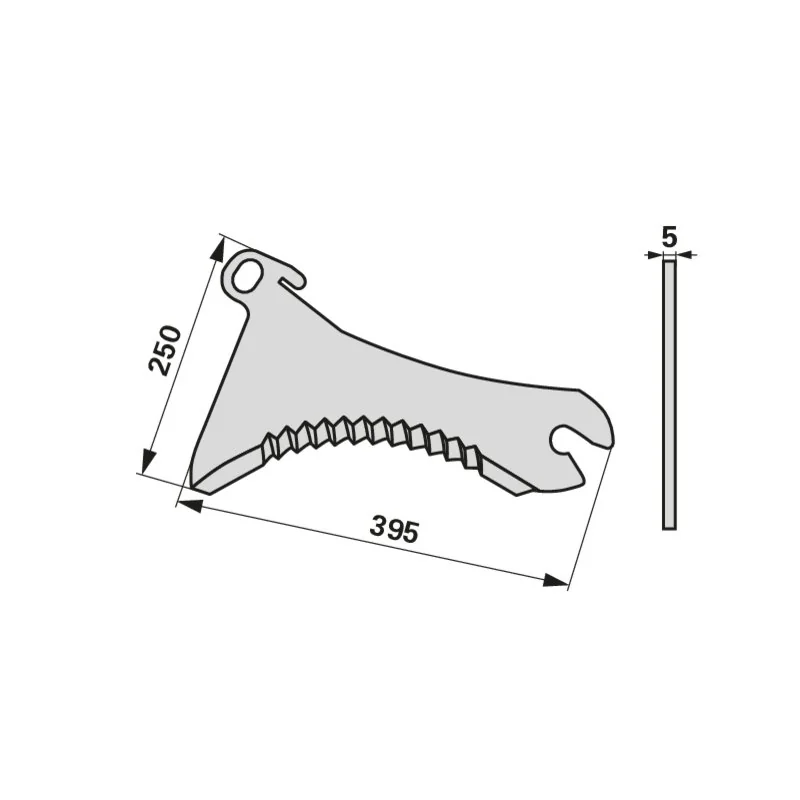 FRANK - 01144401 - Ladewagenmesser