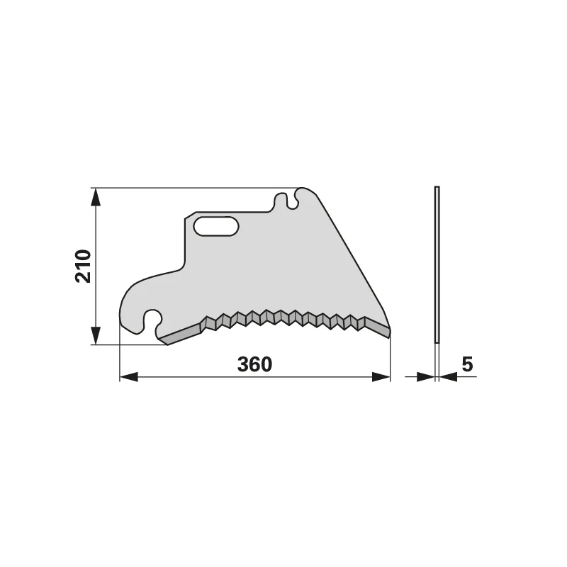 FRANK - 02101415 - Ladewagenmesser