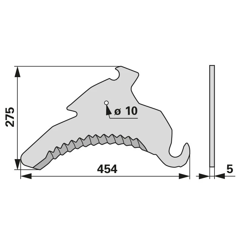 FRANK - 200.51.199.0 - Ladewagenmesser