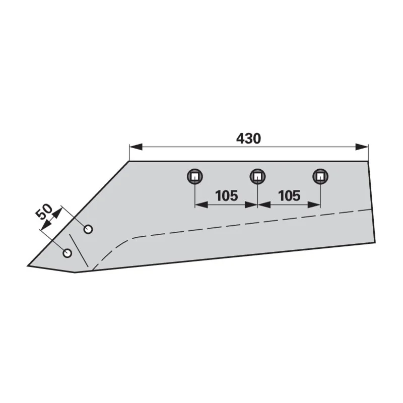 FRANK - 4057 - Wechselspitzschare