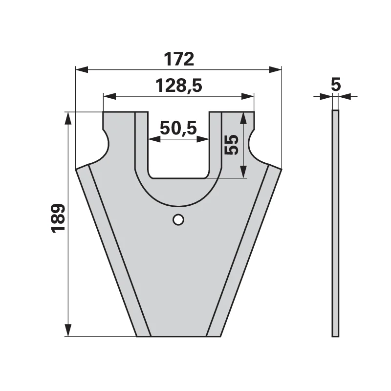 FRANK - 433102 - Ladewagenmesser