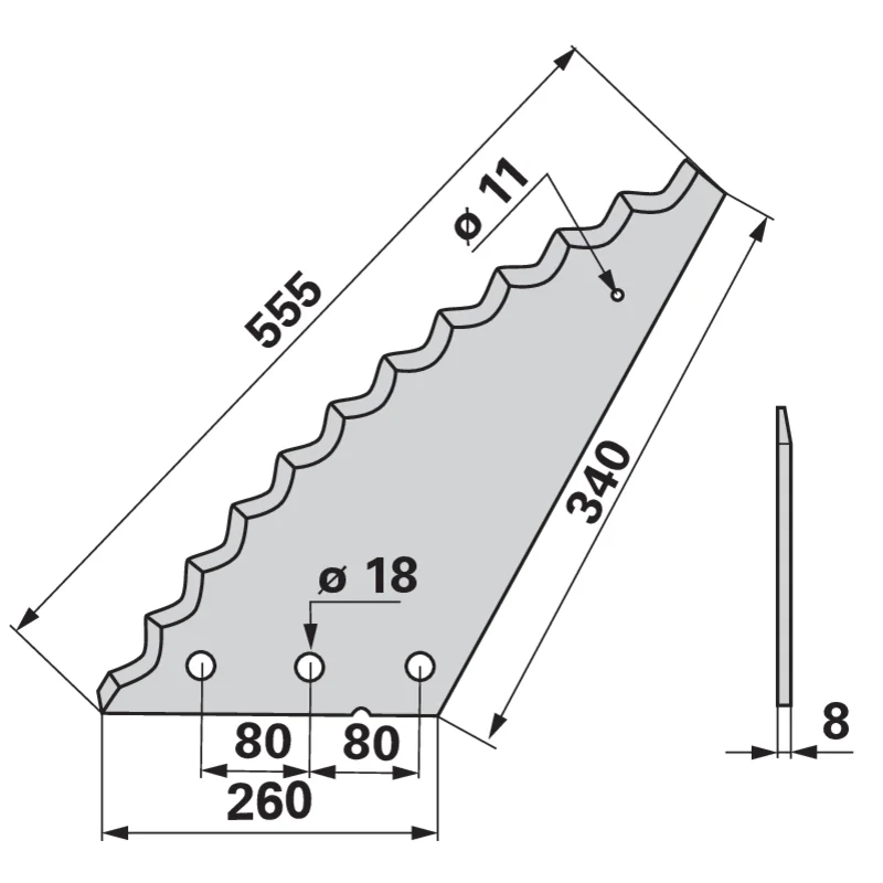 FRANK - 60903509 - Mischwagenmesser