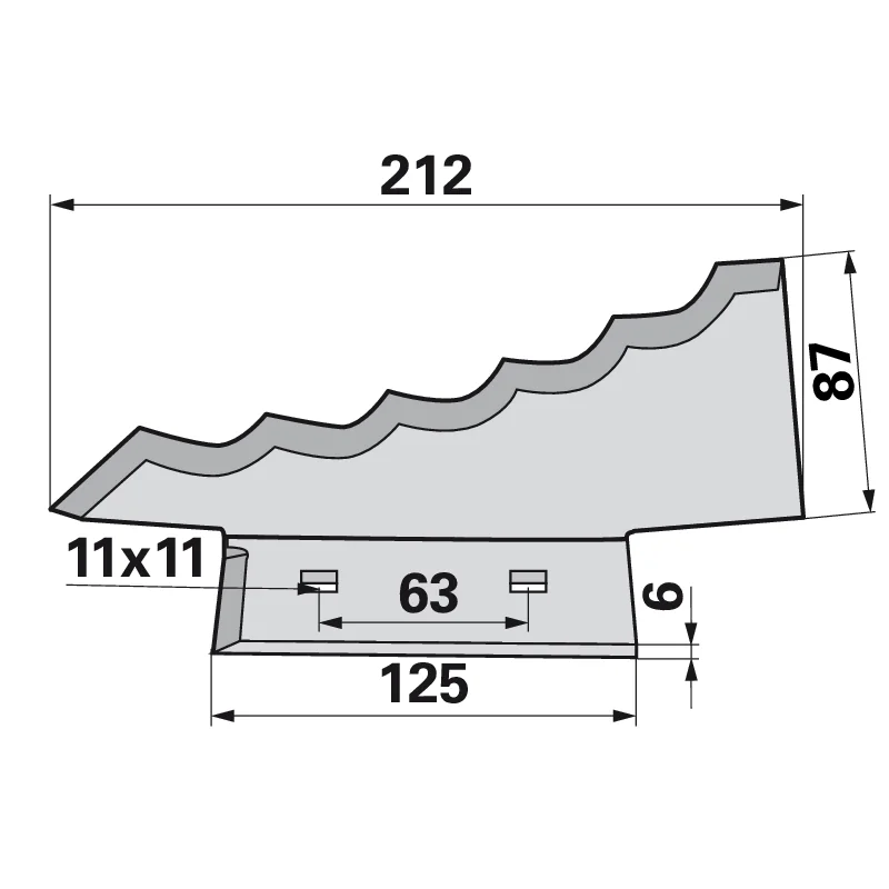 FRANK - 701359 - Mischwagenmesser
