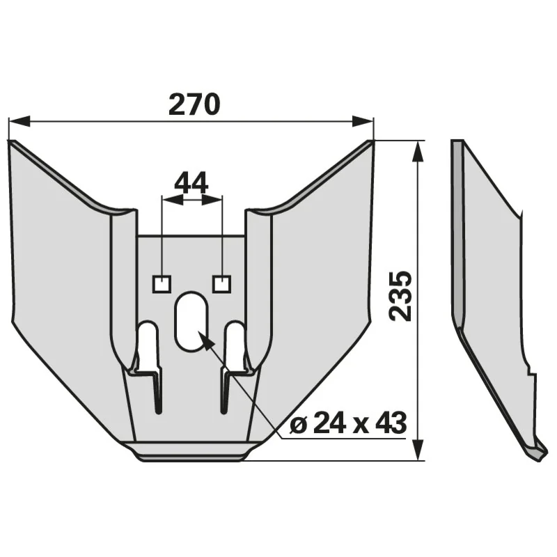 FRANK - G035003 - Flügelschare