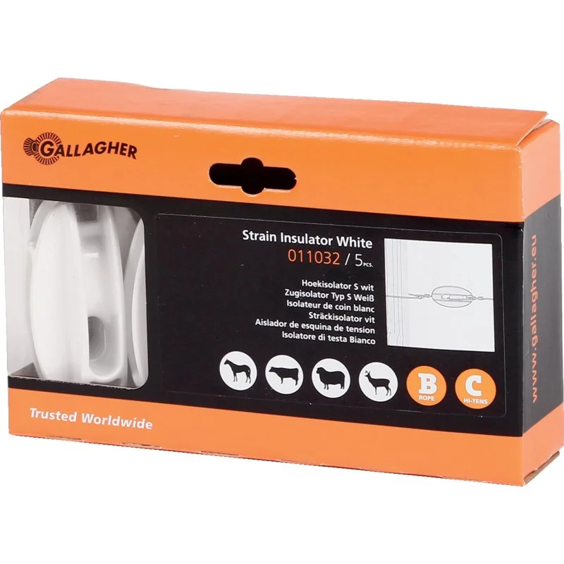 Gallagher - 011032 - Zugisolator (Pack of 5)