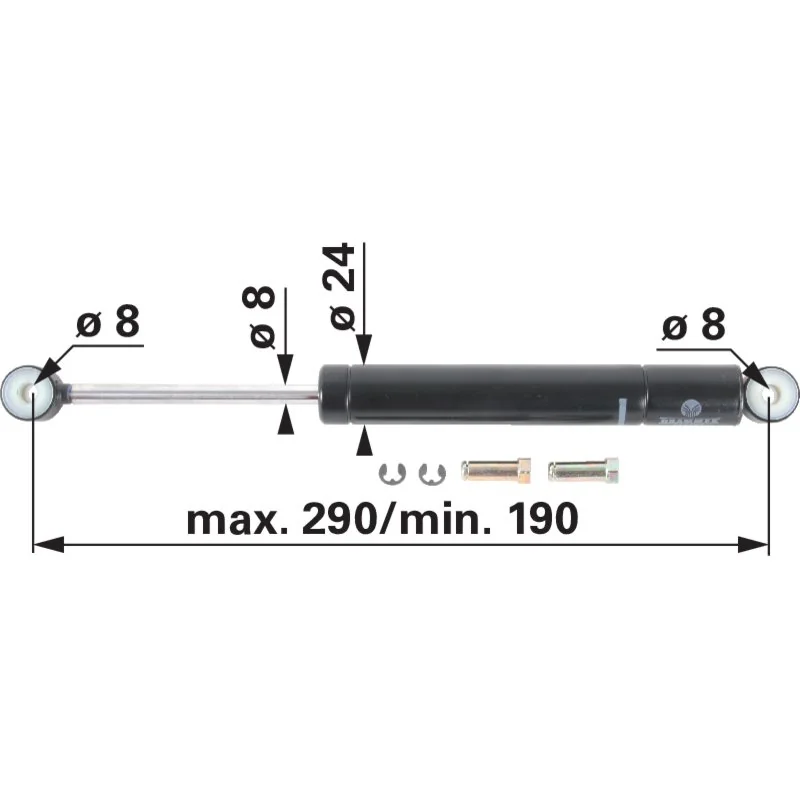 Grammer - 118576 - Stoßdämpfer