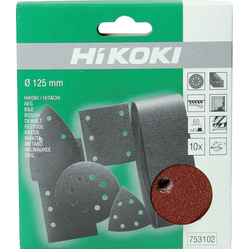 Hikoki - 753102 - Klettschleifscheiben