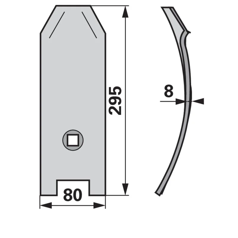 IQparts - 02-92.345 - Leitblech