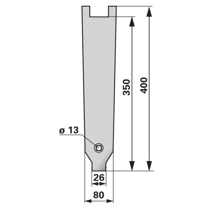 IQparts - 101003121 - Mittelleitblech