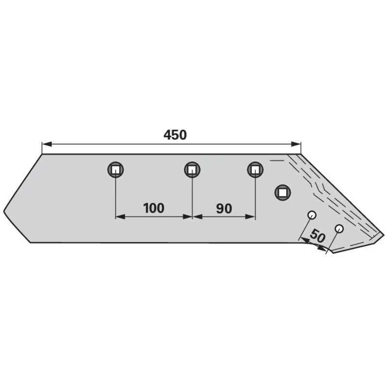 IQparts - 177602 - Wechselspitzschare