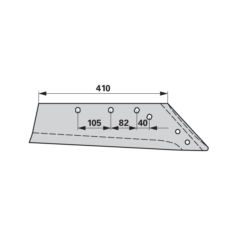 IQparts - 33.21.295 - Wechselspitzschare