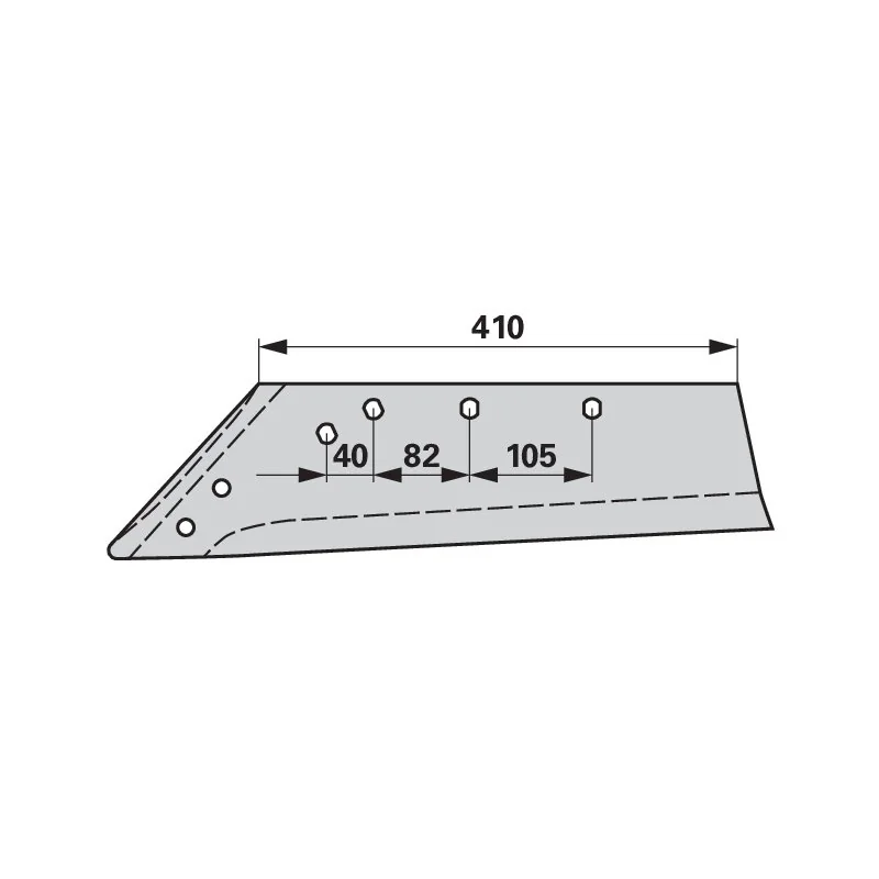 IQparts - 33.21.296 - Wechselspitzschare