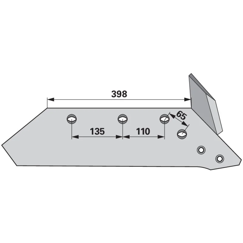 IQparts - 580884 - Wechselspitzschare