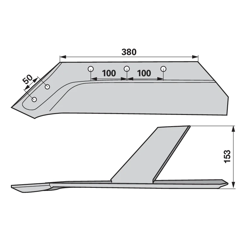 IQparts - LK2.016.00 - Wechselspitzschare