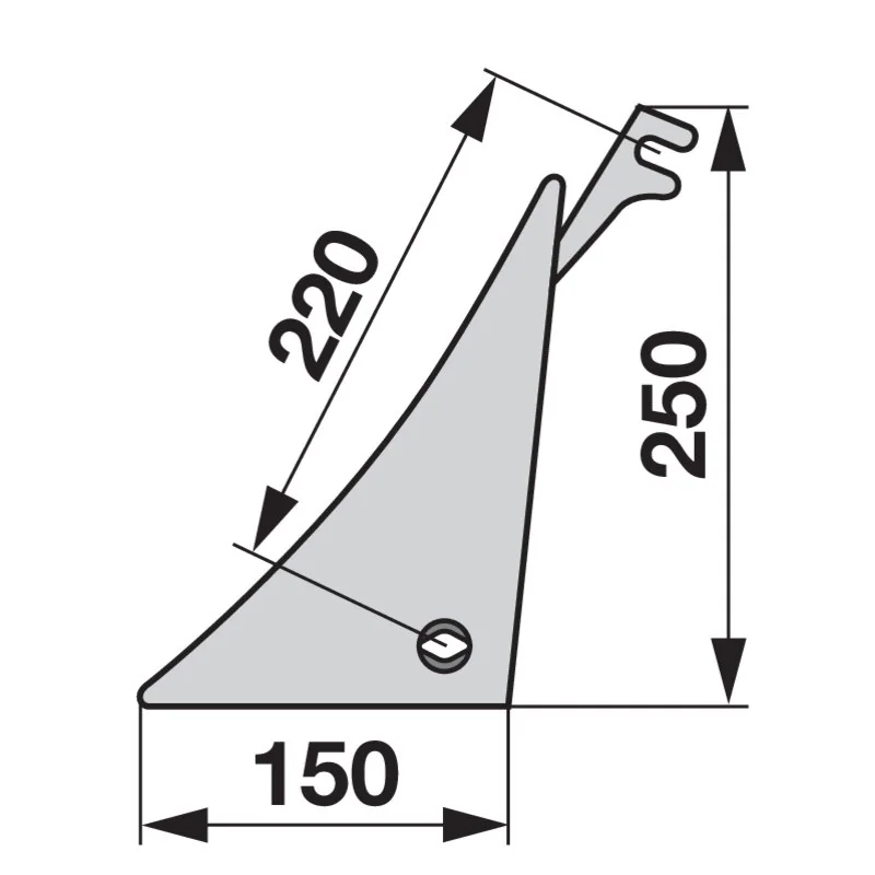 IQparts - PK600600 - Mollblechkante