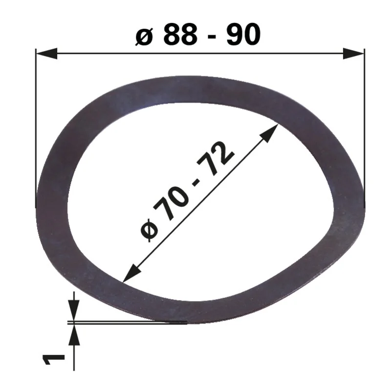 Jurop - 4026300020 - Kompensationsring