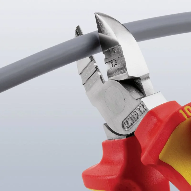 Knipex - 14 26 160 - Abisolier-Seitenschneider