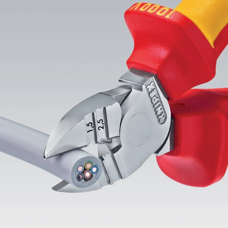 Knipex - 14 26 160 - Abisolier-Seitenschneider