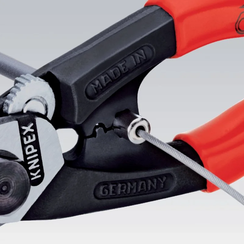 Knipex - 95 62 190 - Drahtseilschere