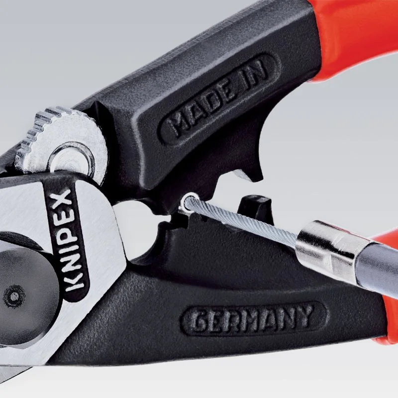 Knipex - 95 62 190 - Drahtseilschere