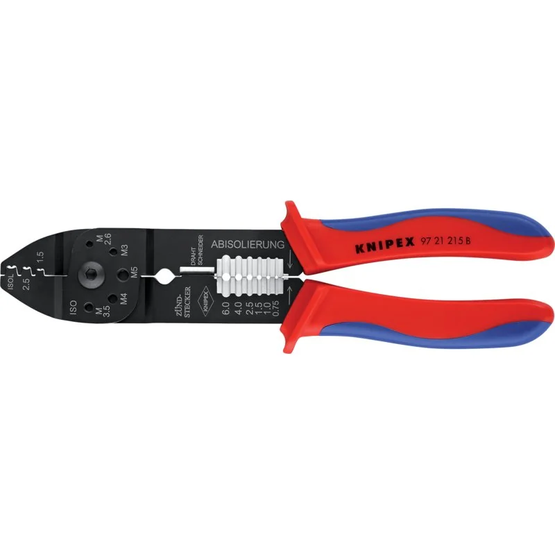 Knipex - 97 21 215 B - Crimpzange