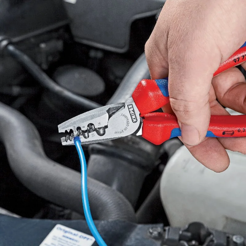 Knipex - 97 72 180 - Crimpzange