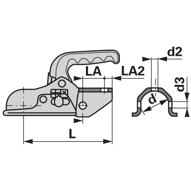 Knott - K27-B - Anhängerkupplung