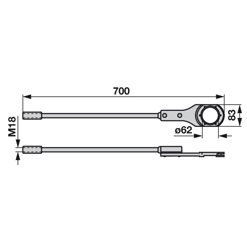Köppl - 220K0150 - Hubstange