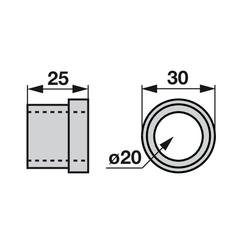 Köppl - 221A5406-01 - Buchse