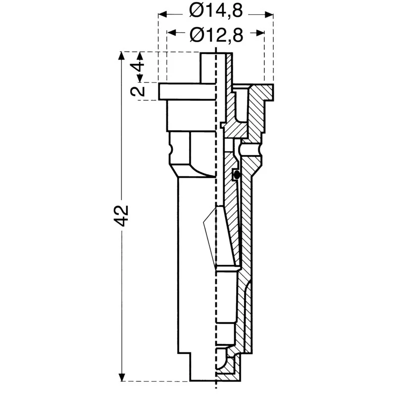 Lechler - ID 90-05 C - Injektordüse
