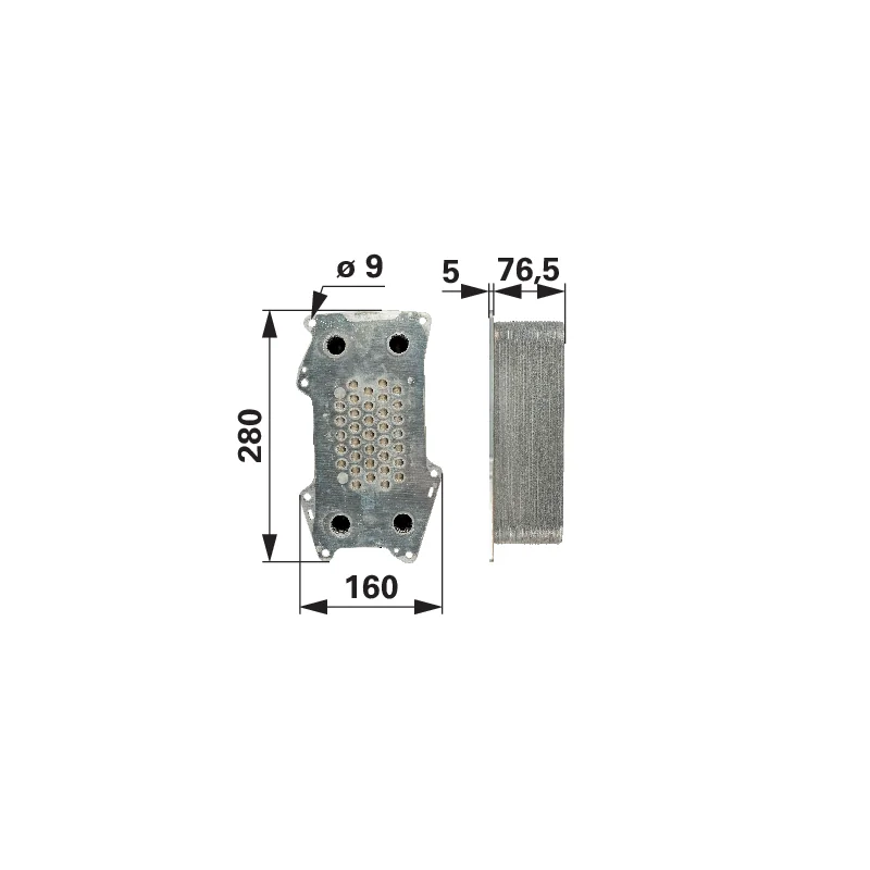 Mahle - 04900207 - Ölkühler