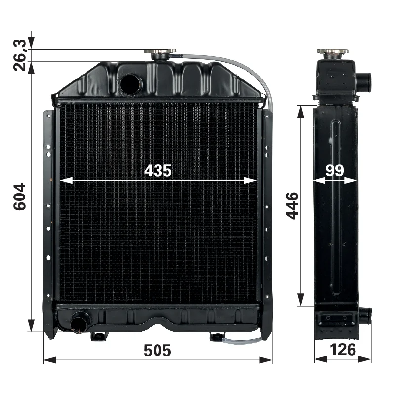 Mahle - JX55-90 - Kühler