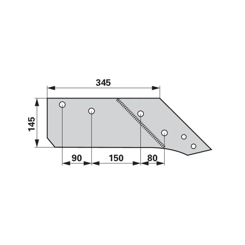 Molbro - 053087 - Wechselspitzschare