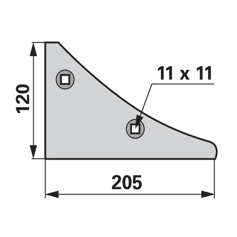 Molbro - 3401901 - Anlagenkeil