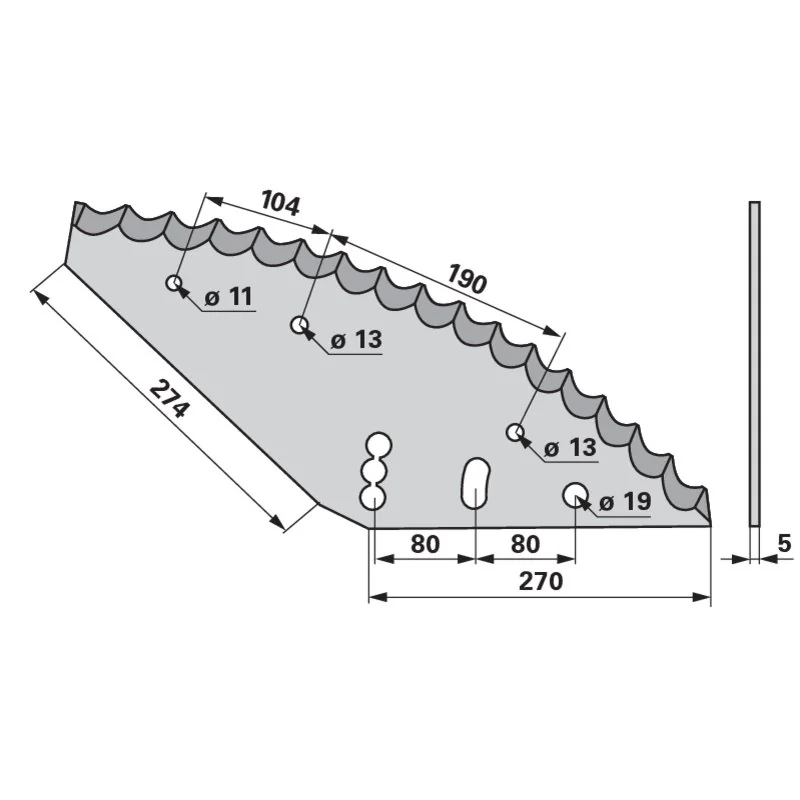 MWS - 1050030 - Mischwagenmesser